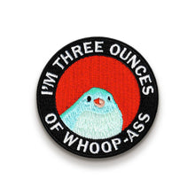 Load image into Gallery viewer, 3 oz Embroidered Bird Iron-On Patch