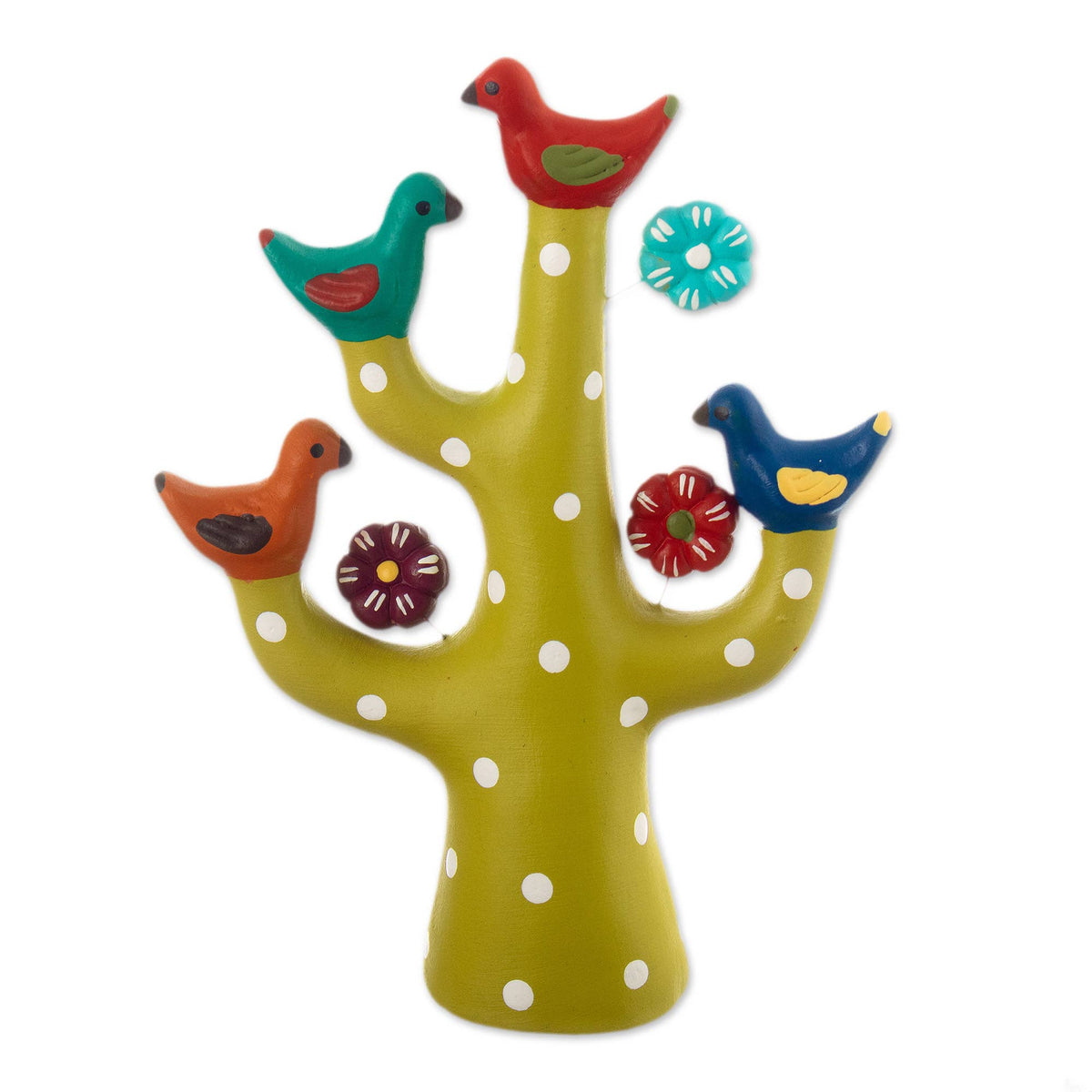 Handmade The Joyful Tree of life Choir Ceramic Sculpture – Neel's Nursery