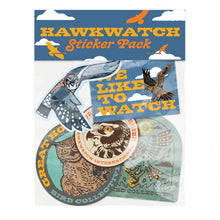 Load image into Gallery viewer, Bird Collective x HawkWatch Sticker Pack Raptor Hawk
