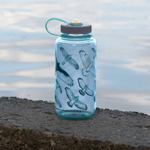 Load image into Gallery viewer, Hawks in Flight Nalgene Water Bottle | Seafoam
