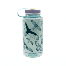Load image into Gallery viewer, Hawks in Flight Nalgene Water Bottle | Seafoam