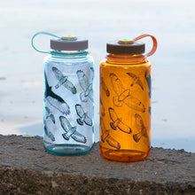 Load image into Gallery viewer, Hawks in Flight Nalgene Water Bottle | Seafoam