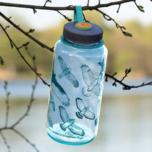 Load image into Gallery viewer, Hawks in Flight Nalgene Water Bottle | Seafoam