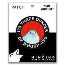 Load image into Gallery viewer, 3 oz Embroidered Bird Iron-On Patch