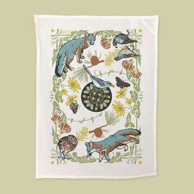 Tea Towel: Channel Islands Organic Cotton US made