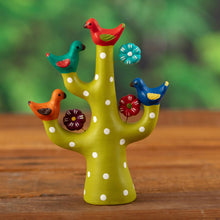 Load image into Gallery viewer, Handmade The Joyful Tree of life Choir Ceramic Sculpture