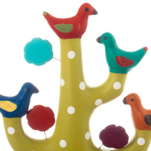 Load image into Gallery viewer, Handmade The Joyful Tree of life Choir Ceramic Sculpture