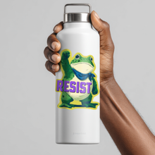 Load image into Gallery viewer, Frog Resist - Social Justice Protest Sticker for Activists Toad