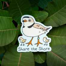 Load image into Gallery viewer, Share the Shore Sticker Plover