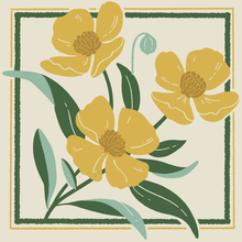 Load image into Gallery viewer, Bush Poppy Tote – Garden and Nature Bag Dendromicon