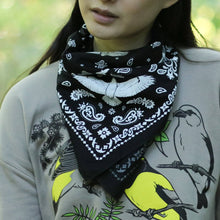 Load image into Gallery viewer, Hawks In Flight Cotton Bandana scarf Raptors