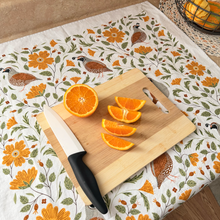 Load image into Gallery viewer, Quail Bird Cotton Tea Towel – Farmhouse Kitchen Decor