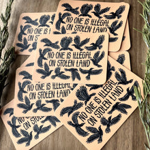 Load image into Gallery viewer, No One Is Illegal On Stolen Land Sticker | matte vinyl