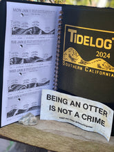 Load image into Gallery viewer, Southern California 2024 Tidelog Tide Chart planner