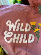 Load image into Gallery viewer, Wild Child California Poppy Toddler T-shirt baby onesie