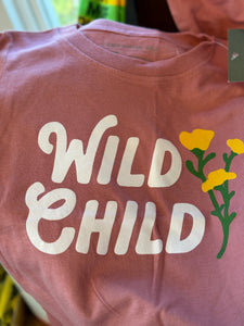 Wild Child California Poppy Toddler T-shirt baby onesie