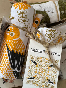 Kitchen Tea Towels - Greeting Cards by Gingiber Moth Bee