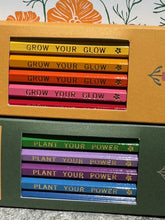 Load image into Gallery viewer, Grow Your Glow Or Plant Your Power Pencil Set