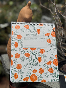 Decomposition Notebook Journal Spiral composition Notepad