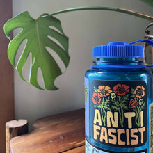 Load image into Gallery viewer, Anti Fascist Sticker Poppy justice matte vinyl