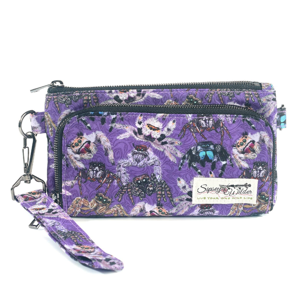 Jumping Spiders Venture Wallet Phidippus