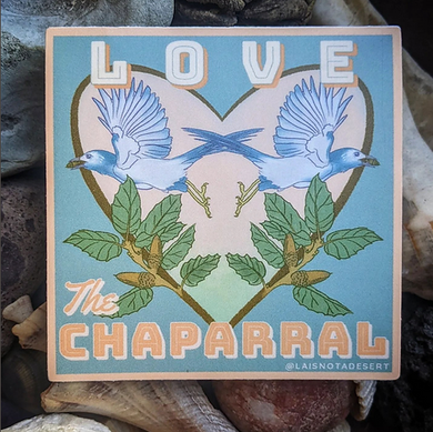 Love The Chaparral Sticker