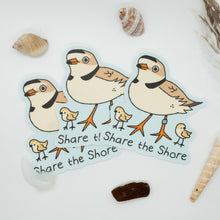 Load image into Gallery viewer, Share the Shore Sticker Plover
