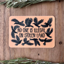 Load image into Gallery viewer, No One Is Illegal On Stolen Land Sticker | matte vinyl